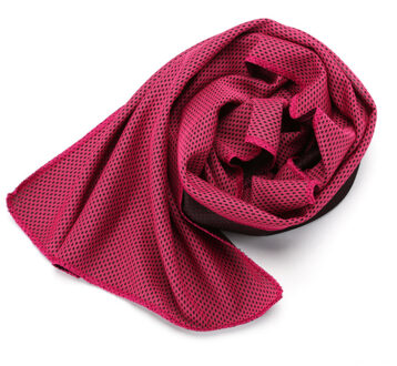 Sport Ice Handdoek 9 Kleuren 90*30cm Utility Blijvende Instant Cooling Gezicht Handdoek Heat Relief Herbruikbare Chill Cool handdoek Rood