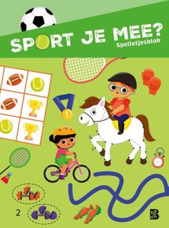 Sport je mee? Spelletjesblok -   (ISBN: 9789403237329)