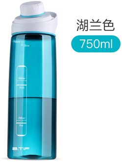 Sport Kids Shaker Fles Water Opvouwbare Pomp Gym Water Fles Plastic Frosted Glas Kids Borraccia Termica Home Decor JJ60WB style3