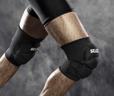 Sport Kniebeschermer - Unisex - zwart