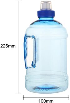 Sport Kopje Thee Melk Fruit Water Cup 1000Ml Voor Water Flessen Drinken Met Touw Hittebestendige Sport Gym training Fles 1L water bottle blauw