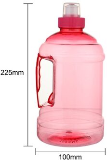Sport Kopje Thee Melk Fruit Water Cup 1000Ml Voor Water Flessen Drinken Met Touw Hittebestendige Sport Gym training Fles 1L water bottle rood