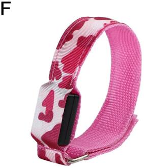 Sport Led Reflecterende Band Camouflage Armband Enkel Been Strap Outdoor Sport Fietsen Running Veiligheidswaarschuwing Lichtgevende Arm Band 6