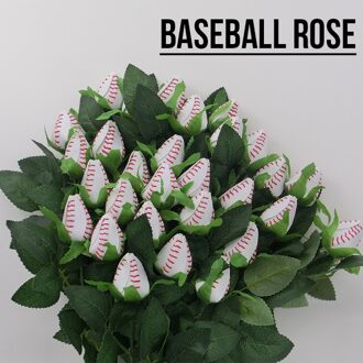 Sport Lederen Honkbal Rose-Grote voor Spelers, Moeders, Coach baseball