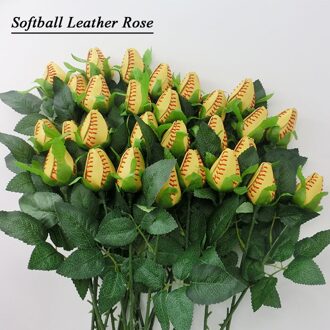 Sport Lederen Honkbal Rose-Grote voor Spelers, Moeders, Coach softball