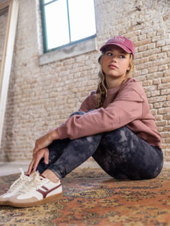 Sport legging antra voor meisjes in de kleur Houtskool - 140