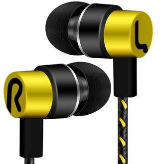 Sport Oortelefoon Universele 3.5 Mm In-Ear Stereo Oordopjes Oortelefoon Voor Mobiele Telefoon Met Geen Microfoon 3.11 YE
