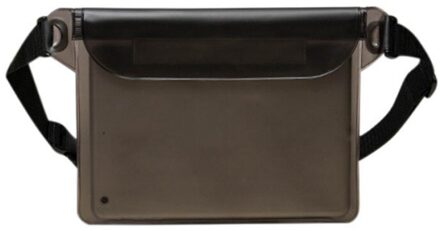 Sport Outdoor Camping Klimmen Wandelen Taille Zakken Waterdichte Pouch Dry Bag Case Met Taille Schouder Strap Pack zwart