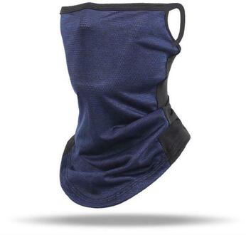 Sport Outdoor Riding Masker Hals Multipurpose Bescherming Gezichtsmasker Motorfiets Oorbeschermers Hoofdband Sjaal Neck Tube Magic Sjaal marine