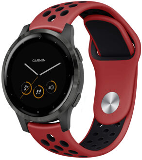 Sport Siliconen Smartwatch Bandje Voor De Garmin Vivoactive 4l - Zwart