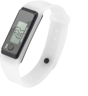 Sport Smart Horloge Armband Display Fitness Gauge Stap Tracker Digitale LCD Stappenteller Run Stap Walking Calorie Counter wit
