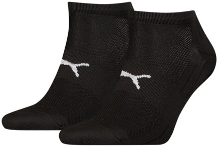 Sport Sneakersokken Light 2-pack Zwart-39/42 - 39/42