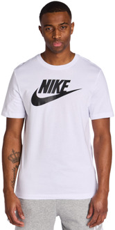 sport T-shirt met printopdruk wit - 2XL