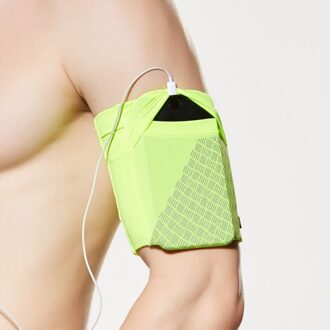 Sport Unisex Reflecterende Armband Pols Zak Anti-Diefstal Persoonlijke Handtas Opslag Q1FF grijs