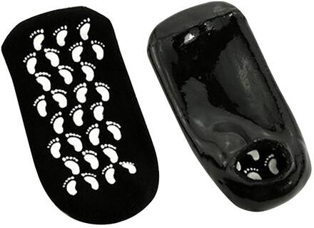 Sport Veiligheid Zachte Hydraterende Gel Sokken Voor Repareren En Verzachtende Droge Gebarsten Voeten #2d31 zwart