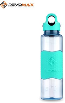 Sport Water Fles 650Ml Eiwit Shaker Outdoor Reizen Draagbare Lekvrij Drinkware Plastic Mijn Drink Fles Bpa Gratis TIFFANY groen