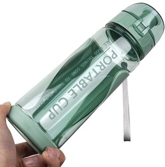 Sport Water Flessen Gym Lekvrije -Proof Draagbare Shaker Mok Outdoor Reizen Waterkoker Plastic Drink Water Cup bpa Gratis