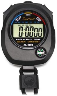 Sport Waterdichte Digitale Lcd Stopwatch Chronograaf Timer Teller