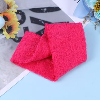 Sport Yoga Zweetbandjes Spa Facial Hoofdband Maken Wrap Hoofd Badstof Hoofdband Verstelbare Handdoek (Sky Blue) rooskleurig