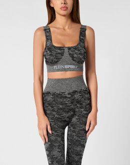 Sportbeha Logo Zwart