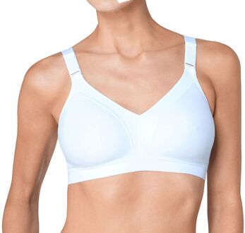 Sportbeha - Maat 90C - Vrouwen - wit