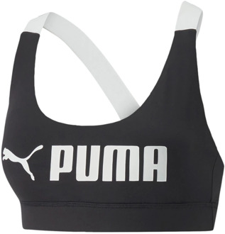 Sportbeha Puma , Black , Dames - M,S