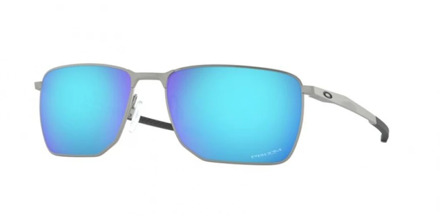 Sportbrillenshop - Oakley Ejector Satin Chrome/ Prizm Sapphire - OO4142-0458