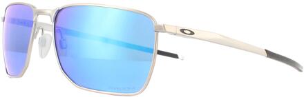 Sportbrillenshop - Oakley Ejector Satin Chrome/ Prizm Sapphire - OO4142-0458