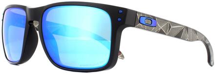 Sportbrillenshop - Oakley Holbrook Black Prizmatic/ Prizm Sapphire Polarized - OO9102-H055