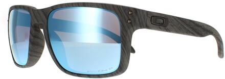 Sportbrillenshop - Oakley Holbrook Woodgrain/ Prizm Deep H20 Polarized - OO9102-J955