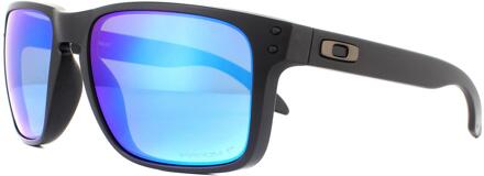 Sportbrillenshop - Oakley Holbrook XL Matte Black/ Prizm Sapphire Polarized - OO9417-21