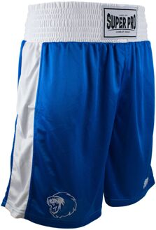 Sportbroek - Maat L  - Mannen - blauw/wit