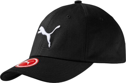 Sportcap - Unisex - zwart/wit