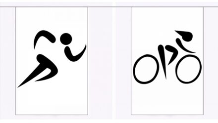 Sporten thema vlaggenlijn - 18 meter - polyester - buiten/binnen - versiering