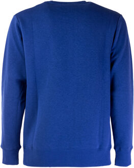 Sportief katoenen sweatshirt voor mannen Blauw