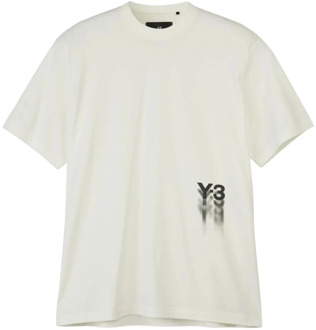 Sportief T-shirt met korte mouwen Y-3 , White , Heren - L,M,S
