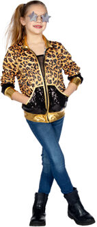 Sportief Trainingsjack Panter Kind Multikleur - Print