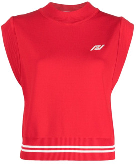 Sportieve Rode Vest voor Vrouwen Autry , Red , Dames - L,M