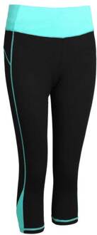 Sporting Vrouwen Pro Comprimeren Fitness Workout Capri Legging Bodybuilding Gymming Loopt Cropped Pant Oefening Yogaing Kleding WA31 lucht blauw / M