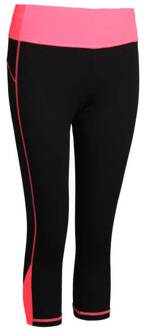 Sporting Vrouwen Pro Comprimeren Fitness Workout Capri Legging Bodybuilding Gymming Loopt Cropped Pant Oefening Yogaing Kleding WA31 Roze / L