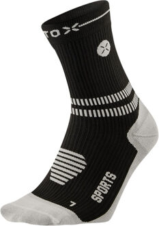 Sports Enkelsokken Heren zwart/grijs - M2