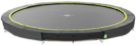 Sports Trampoline Silhouette - Inground - 427 cm - Zwart