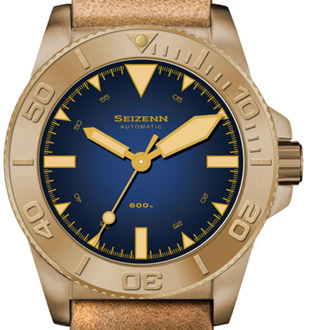 Sports Watch Mens Bronze 600M Diver Automatic Watches Men CuSn8 Luminous Sapphire Crystal Wristwatch Clock Relojes Para Hombre