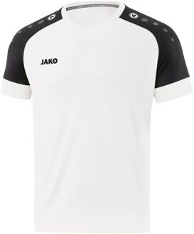 Sportshirt - Maat 116  - Unisex - wit,zwart