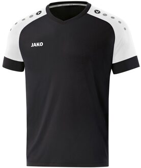 Sportshirt - Maat 116  - Unisex - zwart,wit