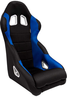 Sportstoel Type Z Met Vaste Rugleuning Zwart/blauw