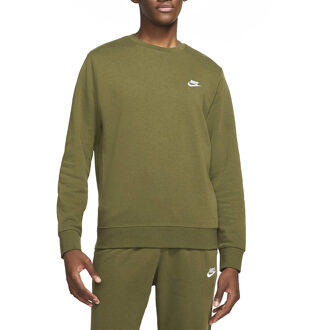 Sportswear Club French Terry Crew - Herensweater Groen - L