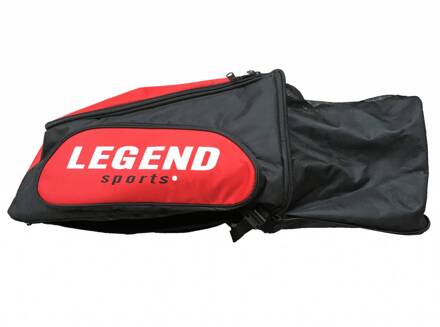 Sporttas legend aanpasbaar backpack tas 2 in 1 rood Zwart - One size