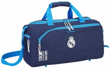 Sporttas real madrid blauw: 50x25x25 cm - one size