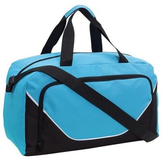 Sporttas/reistas - 29 liter - blauw/zwart - Sporttassen - Weekendtassen - Voetbaltassen